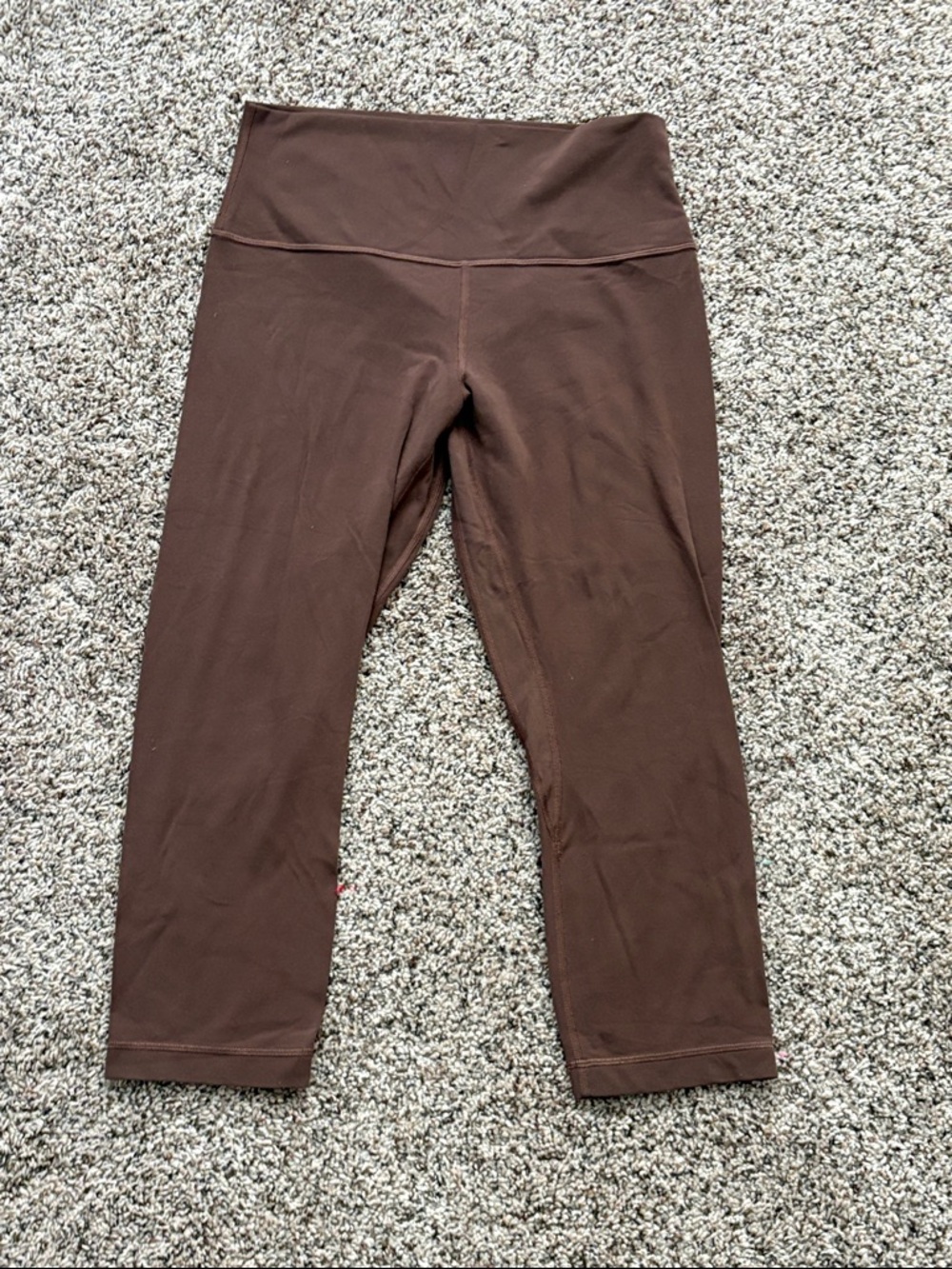 Lululemon Align Cropped Espresso High Waist Leggings 10